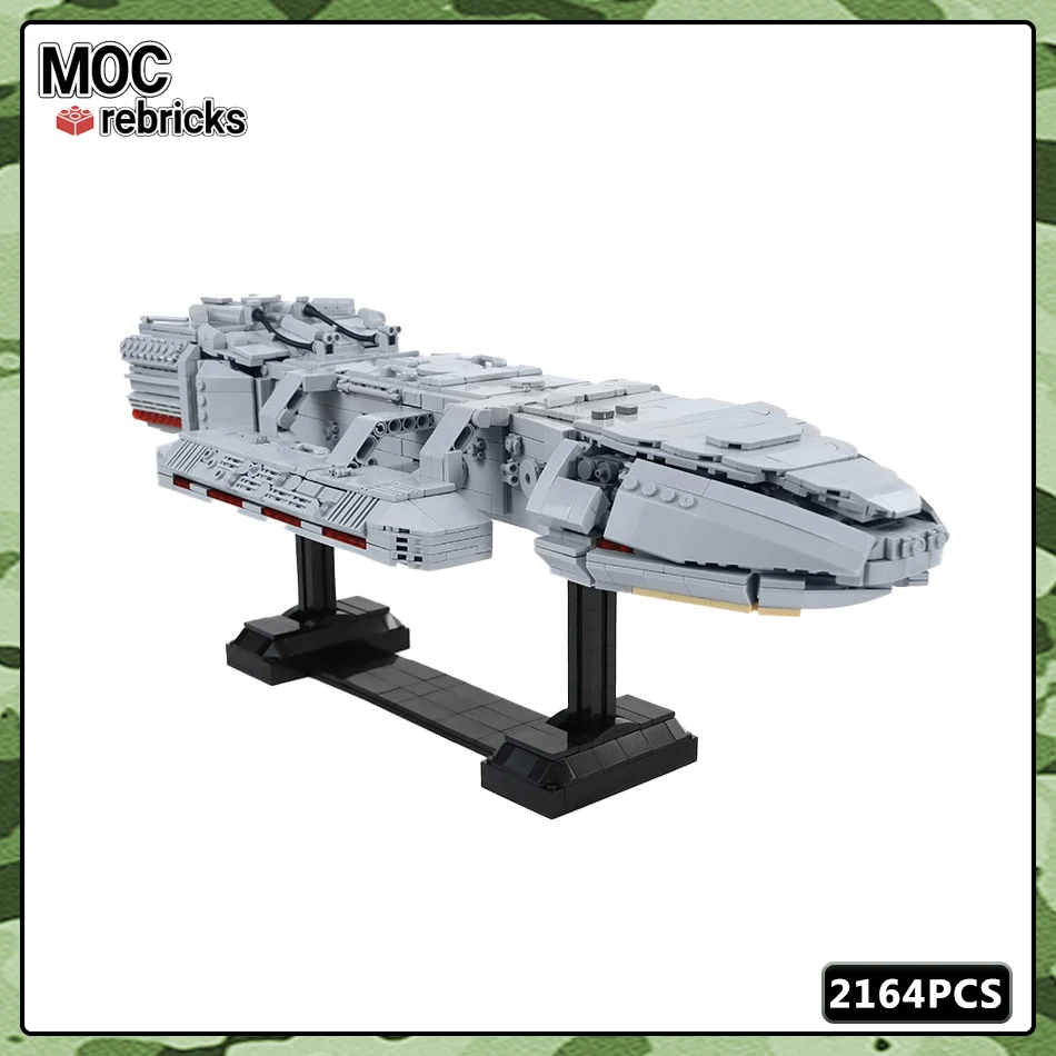 MOC Creative American Drama Battlestar Spaceship Building Block Model DIY High Difficulty Boy Toys Hobbies Holiday Gifts 
MOC Creative American Drama Battlestar Spaceship Building Block Model DIY High Difficulty Boy Toys Hobbies Holiday Gifts