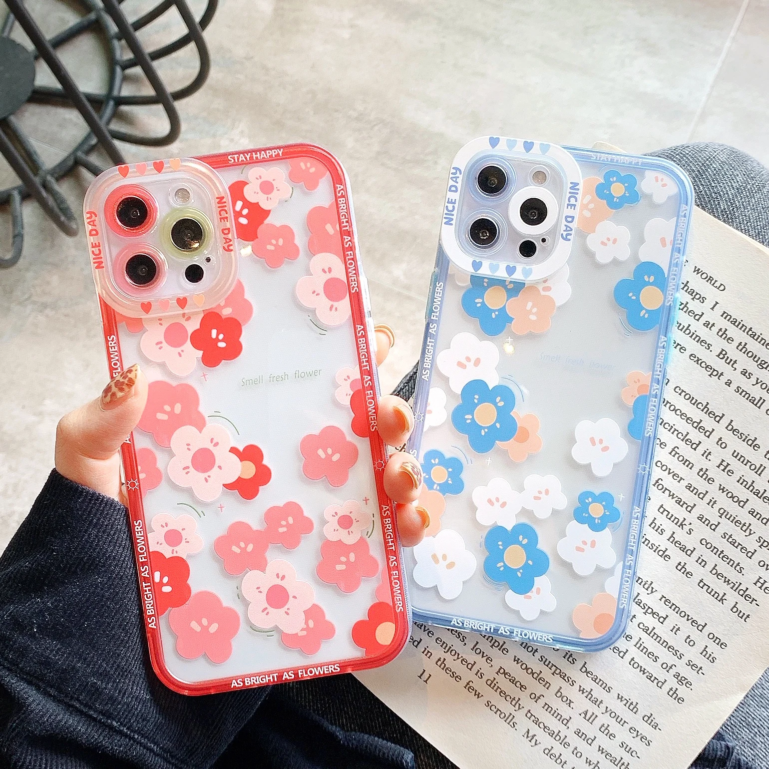 USLION Vintage Color Flower Phone Case For iPhone 12 11 13 Pro Max X XR XS Max 8 7 Plus SE 2020 Camera Protection Soft TPU Coque
USLION Vintage Color Flower Phone Case For iPhone 12 11 13 Pro Max X XR XS Max 8 7 Plus SE 2020 Camera Protection Soft TPU Coque