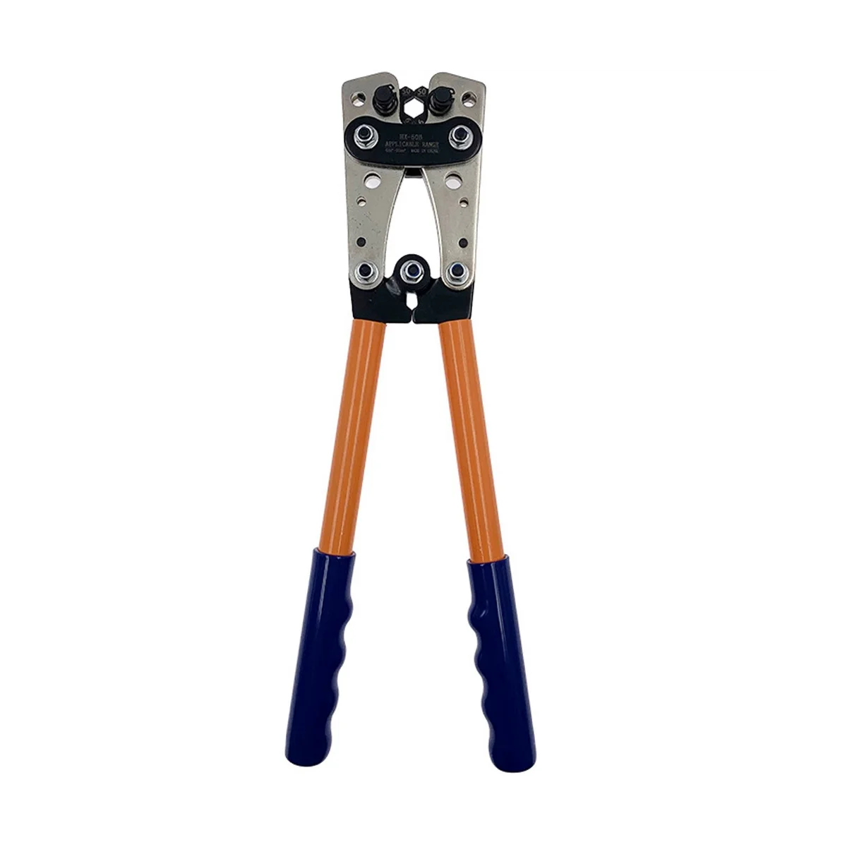 -50B Crimping Pliers Bare Terminal Copper Nose Crimping Pliers Line Crimping Pliers 6-50mm Yellow
-50B Crimping Pliers Bare Terminal Copper Nose Crimping Pliers Line Crimping Pliers 6-50mm Yellow