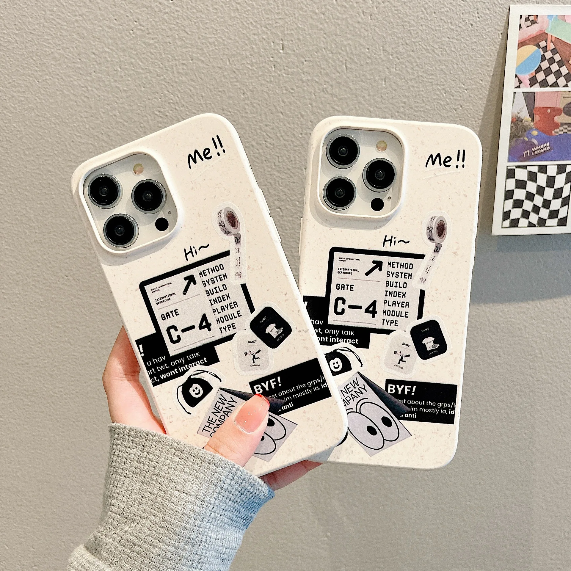 Cute Cartoon English label sticker Phone Case for iPhone 14 13 12 11 Pro Max SE 2020 X XR XS 8 7 Plus Luxury Soft Silicone Cover
Cute Cartoon English label sticker Phone Case for iPhone 14 13 12 11 Pro Max SE 2020 X XR XS 8 7 Plus Luxury Soft Silicone Cover