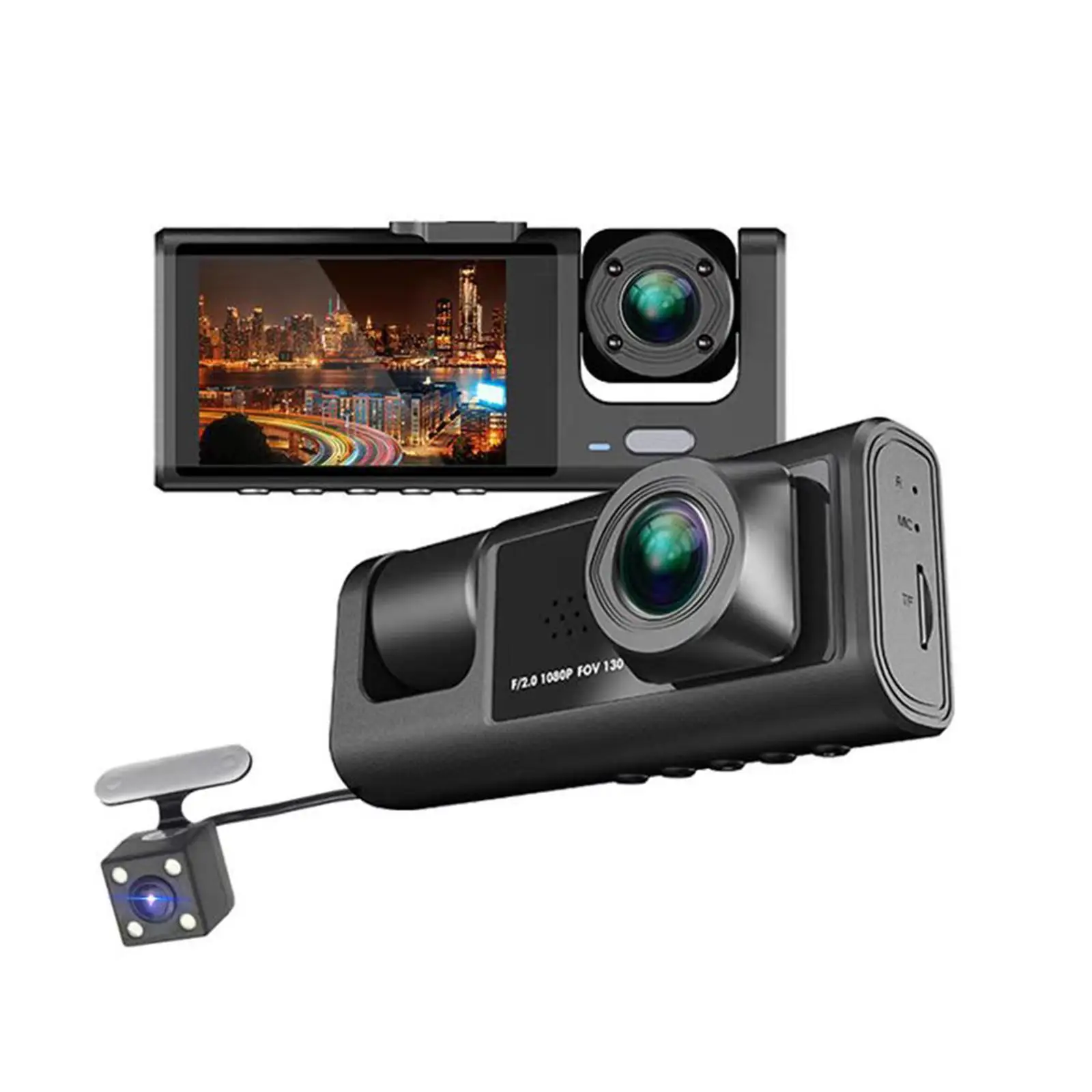 Dual Dash Camera For Car DVR Car Video Recorder HD1080P Dash Cam Recorder Night Vision G-sensor Loop Recording DVR Night Version
Dual Dash Camera For Car DVR Car Video Recorder HD1080P Dash Cam Recorder Night Vision G-sensor Loop Recording DVR Night Version
