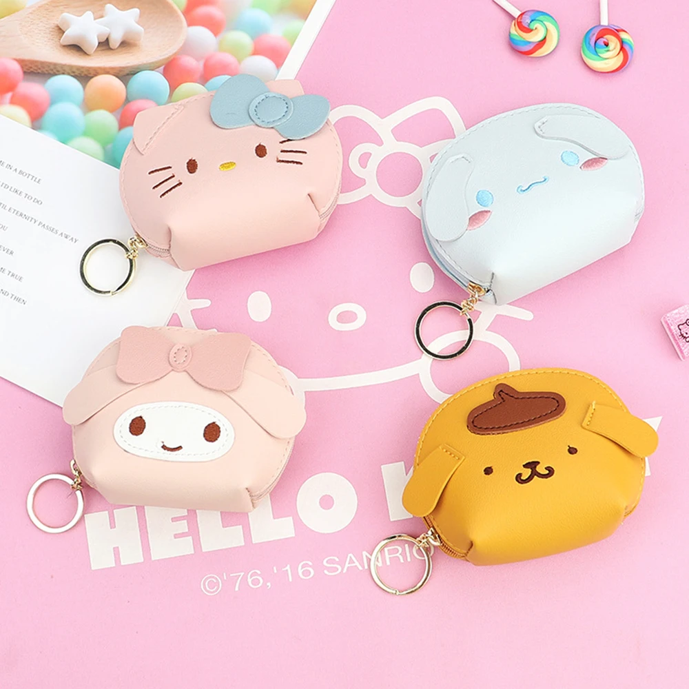 Sanrio My Melody Plush purse Hello Kitty Coin Purse Cinnamoroll Plushie Keychain Purin Pendant soft Stuffed plush Toy for Girl
Sanrio My Melody Plush purse Hello Kitty Coin Purse Cinnamoroll Plushie Keychain Purin Pendant soft Stuffed plush Toy for Girl