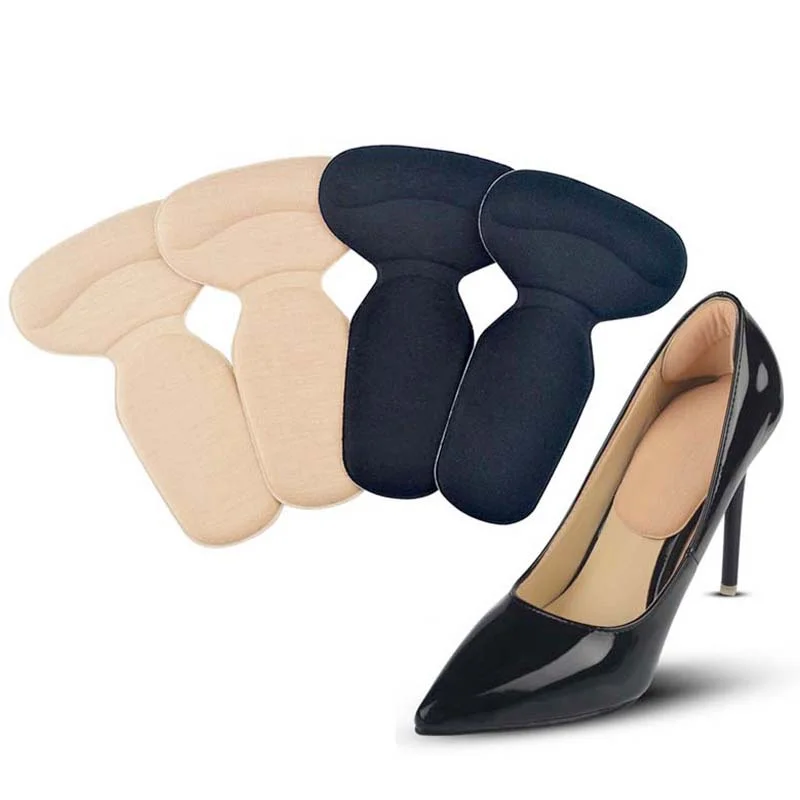 Women Heel Protecto PatchFoot Care T Shape Shoe Cushion Inserts High Heels Feet Back Anti-Wear Soft Pads Adjust Size Stickers
Women Heel Protecto PatchFoot Care T Shape Shoe Cushion Inserts High Heels Feet Back Anti-Wear Soft Pads Adjust Size Stickers