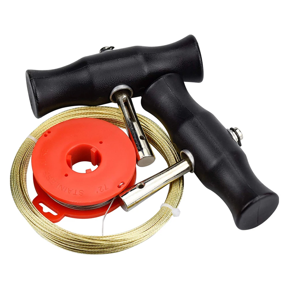 4x Car Windshield Removal Tool 20m Windscreen Windo Glass Cutting Wire Handle Black For Car Windscreen Glass Window Repair Tools
4x Car Windshield Removal Tool 20m Windscreen Windo Glass Cutting Wire Handle Black For Car Windscreen Glass Window Repair Tools