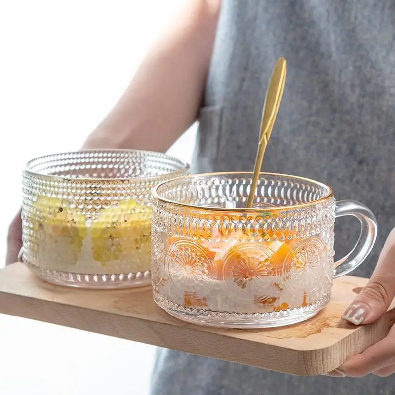 2Pcs/cup Embossed Design Style Milk Large Capacity Salad Yogurt Home Creative Fashion Girl High-Value Breakfast Cup Cute Gift
2Pcs/cup Embossed Design Style Milk Large Capacity Salad Yogurt Home Creative Fashion Girl High-Value Breakfast Cup Cute Gift
