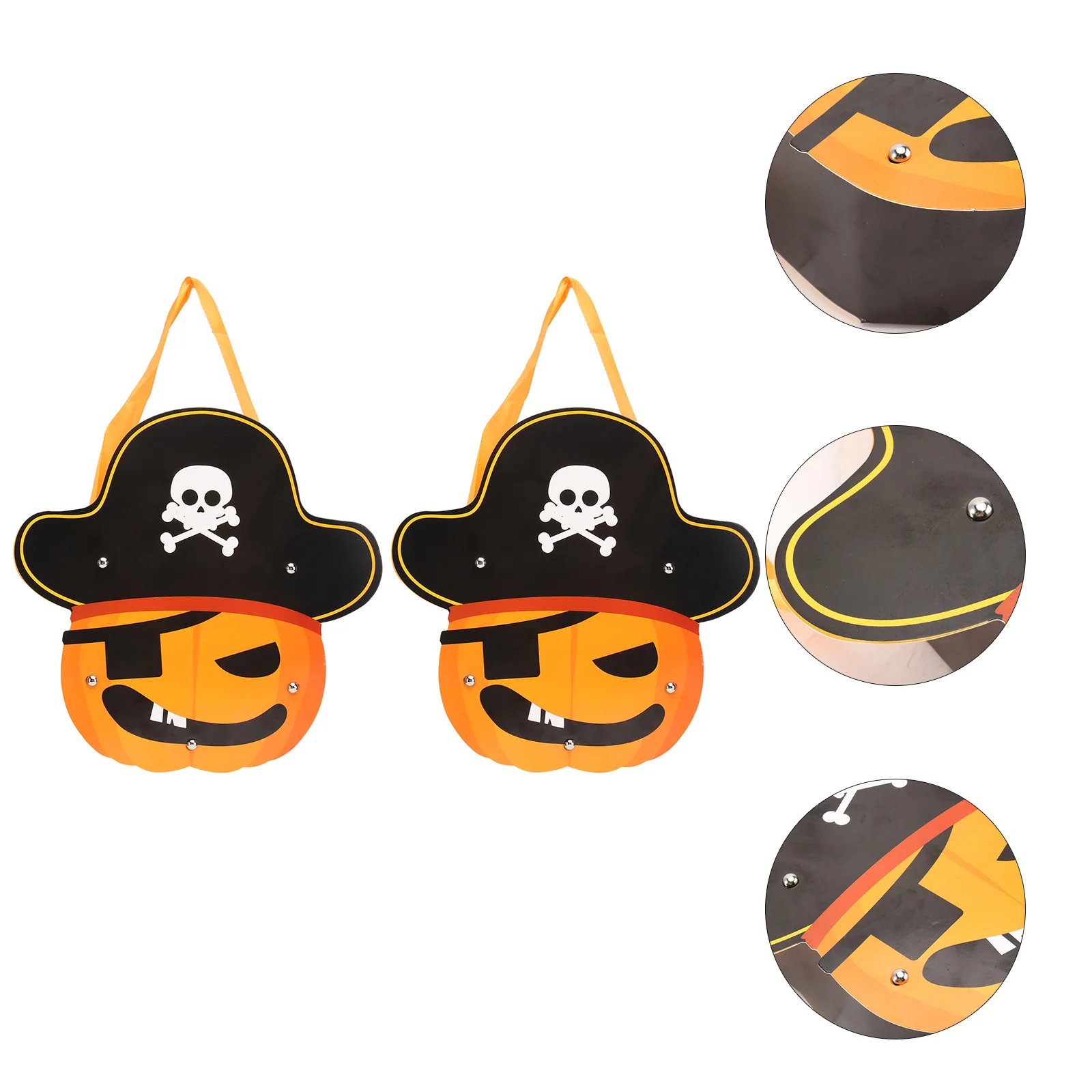 2PCS Portable Pirate Pumpkin Pattern Practical Gift Bags for Chocolate Candies
2PCS Portable Pirate Pumpkin Pattern Practical Gift Bags for Chocolate Candies
