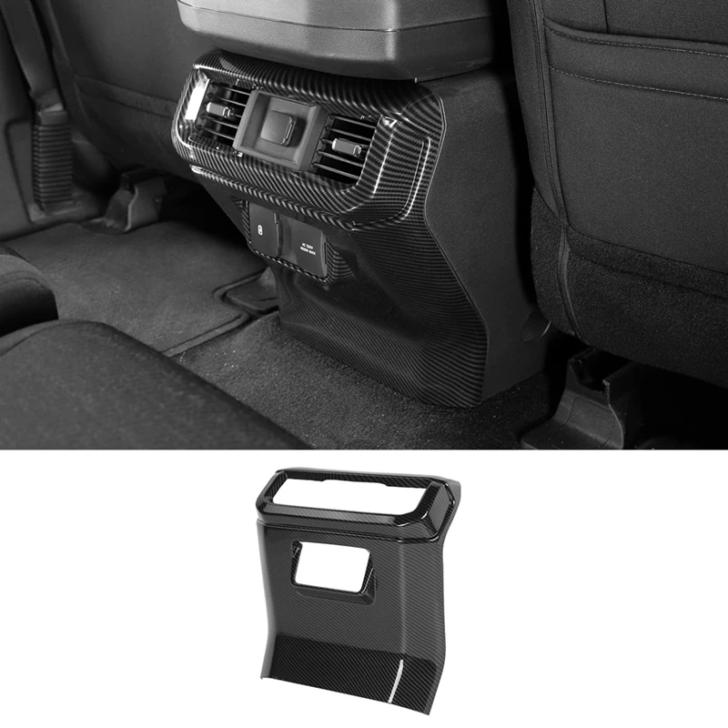 1 PCS Rear Armrest Box Air Vent Outlet Cover Trim Panel Carbon Fiber Pattern ABS Car Accessories For Ford F150 2021 2022 2023
1 PCS Rear Armrest Box Air Vent Outlet Cover Trim Panel Carbon Fiber Pattern ABS Car Accessories For Ford F150 2021 2022 2023