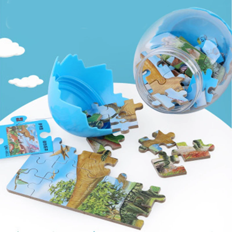 60pcs Children Wooden Puzzles Dinosaur Egg Packaging Dinosaurs Puzzle Jigsaw Board Educational Toys For Kids Gifts Puzzle Toy
60pcs Children Wooden Puzzles Dinosaur Egg Packaging Dinosaurs Puzzle Jigsaw Board Educational Toys For Kids Gifts Puzzle Toy