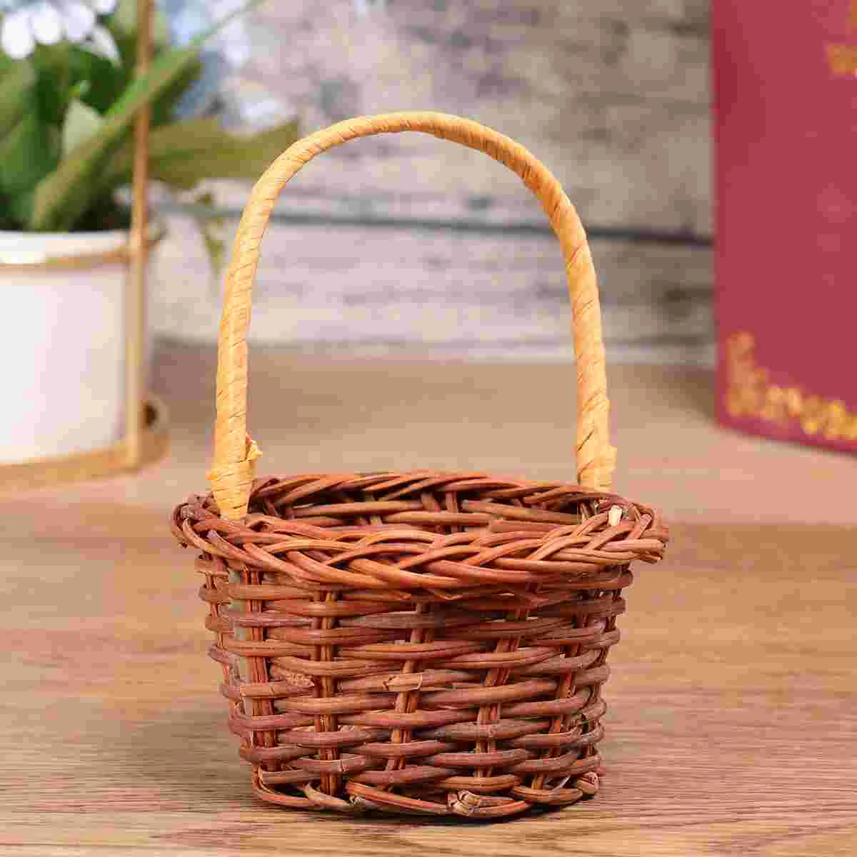 Basket Storage Desktop Mini Baskets Woven Diy Prop Props Picnic Desk Rattan Empty Hand Gift Willow Shopping Sewing Kit Children
Basket Storage Desktop Mini Baskets Woven Diy Prop Props Picnic Desk Rattan Empty Hand Gift Willow Shopping Sewing Kit Children