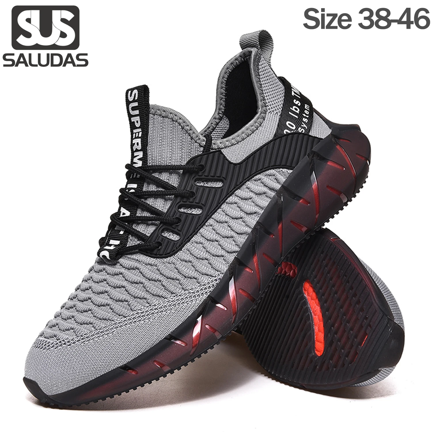 SALUDAS Sneakers Men Casual Running Shoes Mesh Breathable Sports Shoes Non-Slip Outdoor Comfort Walking Shoes Zapatos De Hombre
SALUDAS Sneakers Men Casual Running Shoes Mesh Breathable Sports Shoes Non-Slip Outdoor Comfort Walking Shoes Zapatos De Hombre