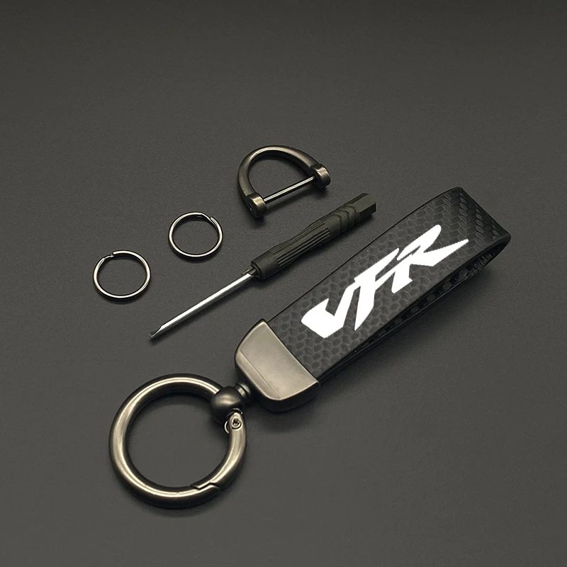 High-Grade Carbon Leather Motorcycle Keychain Key Rings for HONDA VFR 750 800 1200 Motorcycle Keychain Strap Accessories
High-Grade Carbon Leather Motorcycle Keychain Key Rings for HONDA VFR 750 800 1200 Motorcycle Keychain Strap Accessories