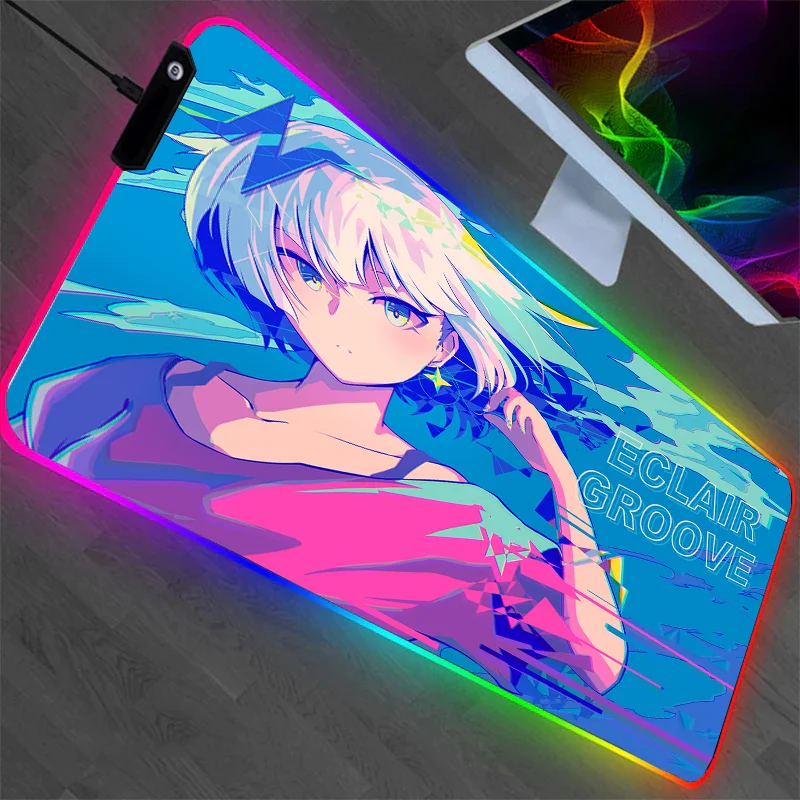 MRGLZY Anime No Game No Life RGB Large Locked Mouse Pad Computer Mousepad Led Backlight XXL Surface Mause Keyboard Desk Mat
MRGLZY Anime No Game No Life RGB Large Locked Mouse Pad Computer Mousepad Led Backlight XXL Surface Mause Keyboard Desk Mat