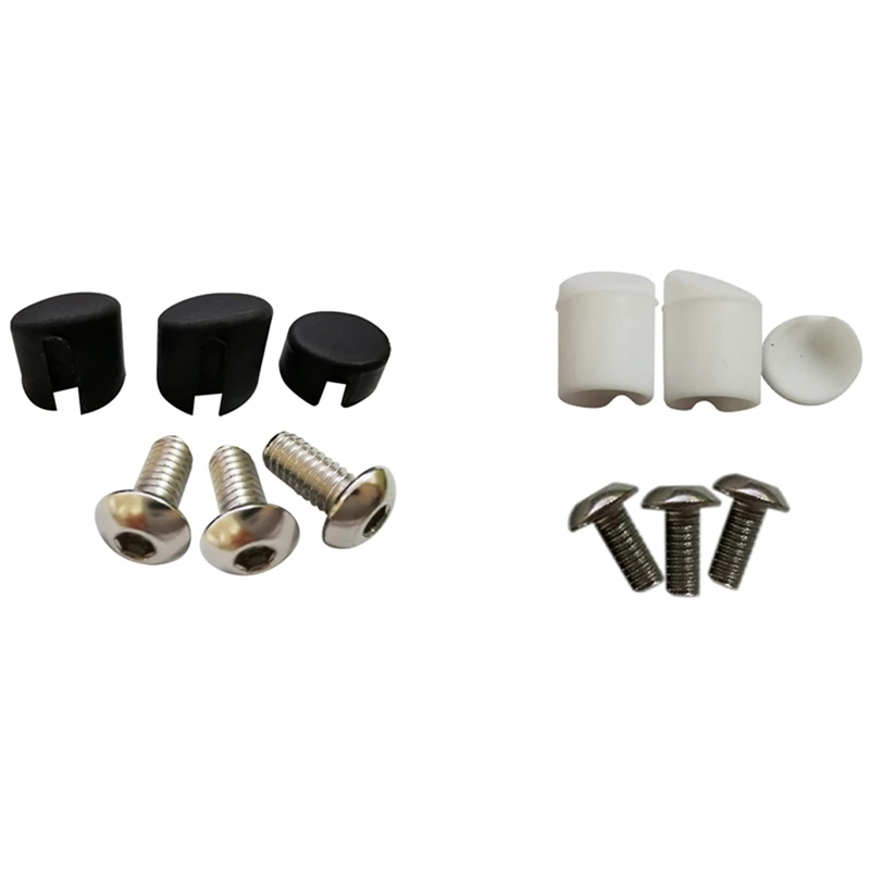2Set Scooter Rear Back Fender Screw Rubber Cap Screw Plug Cover For XIAOMI M365 Electric Scooter Parts, Black & White
2Set Scooter Rear Back Fender Screw Rubber Cap Screw Plug Cover For XIAOMI M365 Electric Scooter Parts, Black & White