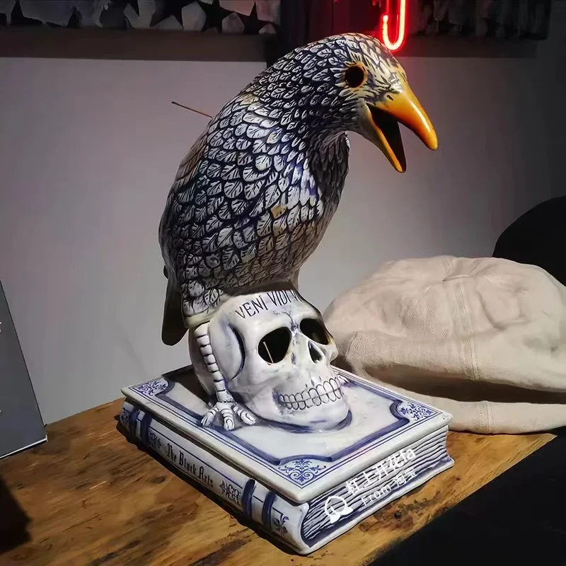 NBHD Crow Incense Stove Tide Brand NBHD Blackbird Skull Aromatherapy Furnace Retro Home Decoration Aromatherapy Furnace
NBHD Crow Incense Stove Tide Brand NBHD Blackbird Skull Aromatherapy Furnace Retro Home Decoration Aromatherapy Furnace