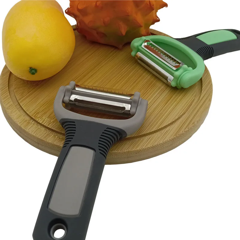 Three-in-one Melon Planer Kitchen Household Peeler Stainless Steel Peeler Fruit Scraper Fish Scale Planer
Three-in-one Melon Planer Kitchen Household Peeler Stainless Steel Peeler Fruit Scraper Fish Scale Planer