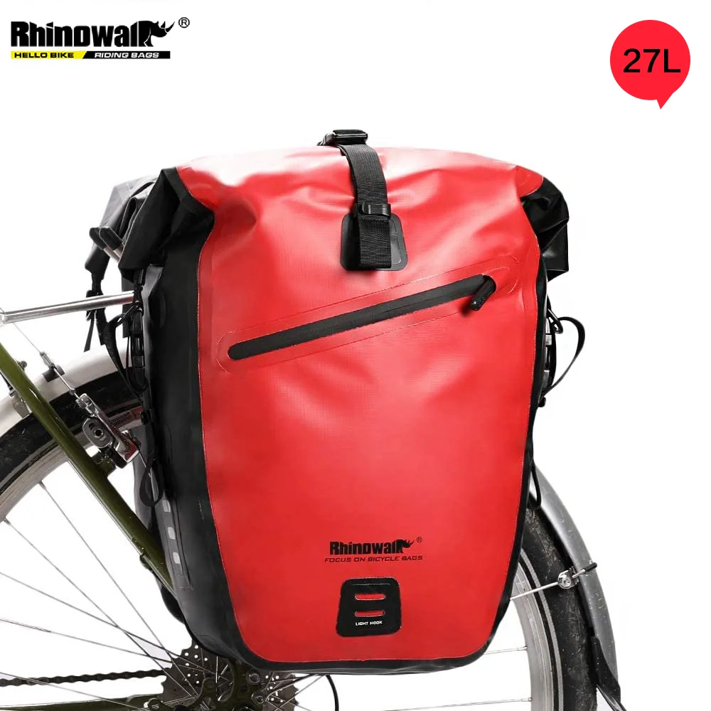 Rhinowalk 25L Waterproof Bike Bag MTB Bike Bag Road Bicycle Rear Rack Bike Pannier Bag Leather Bike Bag Cycling Promend Bag 
Rhinowalk 25L Waterproof Bike Bag MTB Bike Bag Road Bicycle Rear Rack Bike Pannier Bag Leather Bike Bag Cycling Promend Bag