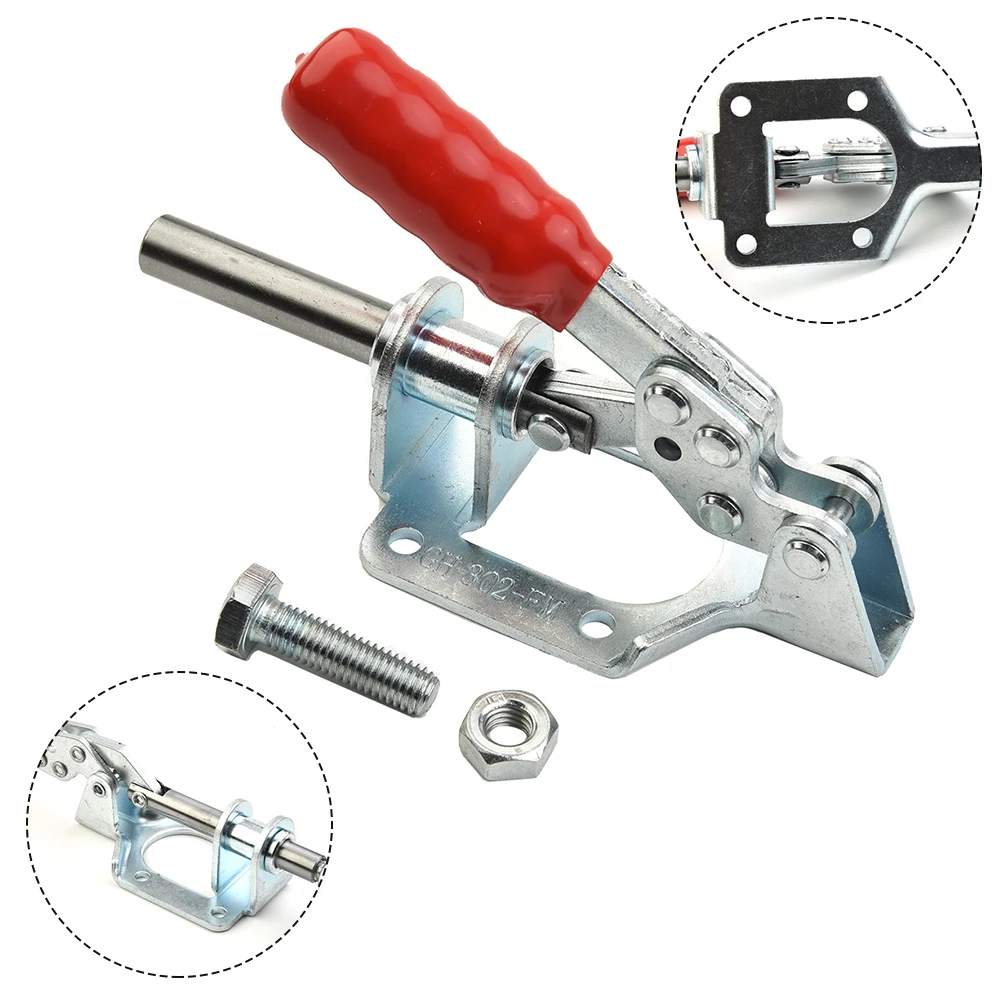 GH-302-FM Toggle Clamp Push-pull Vertical Clamp Quick Release 136 Kg Horizontal Anti Slip Woodwork Assembly Welding Fixing Tool
GH-302-FM Toggle Clamp Push-pull Vertical Clamp Quick Release 136 Kg Horizontal Anti Slip Woodwork Assembly Welding Fixing Tool