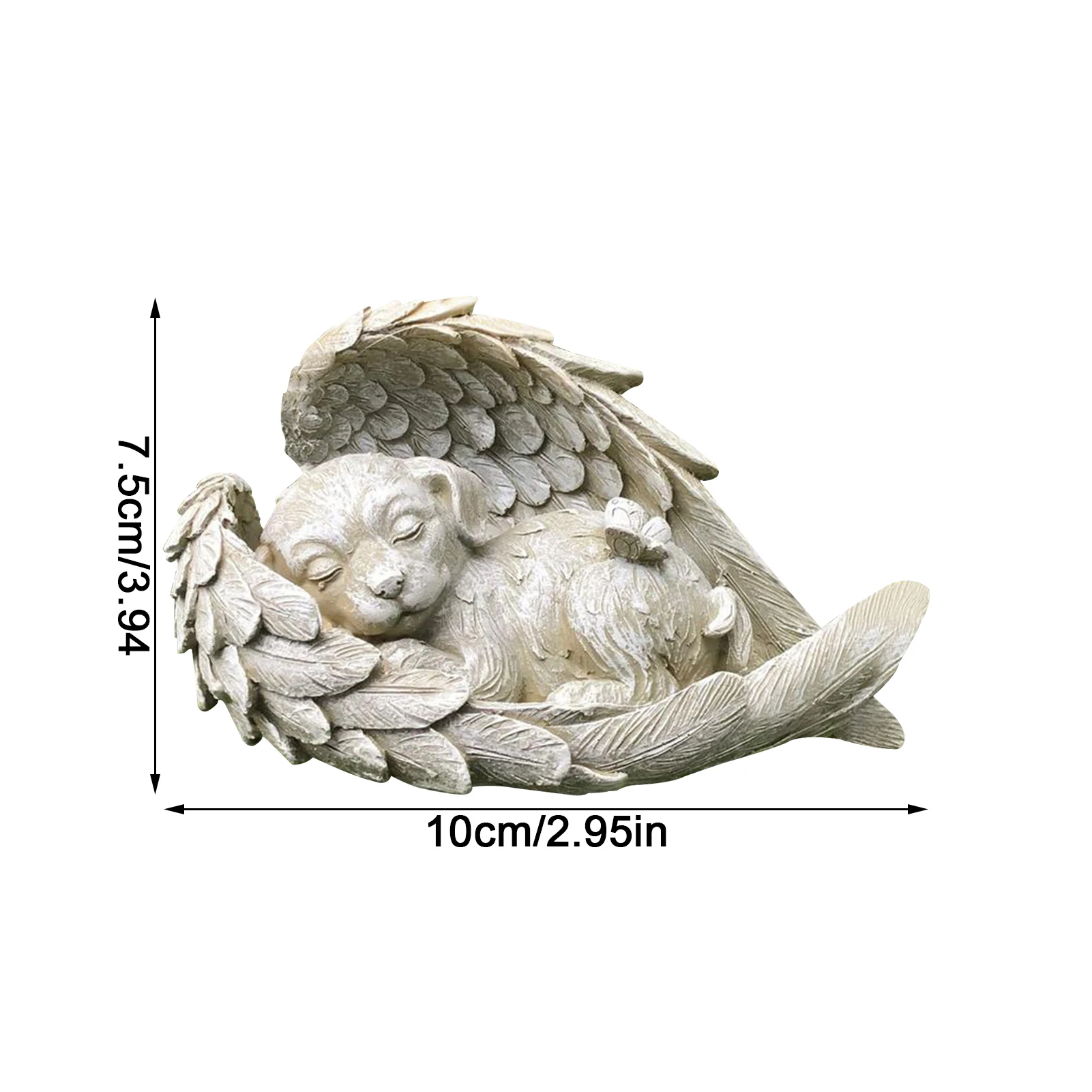 Angel Dog Cat Decorative Figurines Pet Memorial Statue Outdoor Garden Home Ornament Sleeping Angel Wing Sculpture Desk Decor
Angel Dog Cat Decorative Figurines Pet Memorial Statue Outdoor Garden Home Ornament Sleeping Angel Wing Sculpture Desk Decor