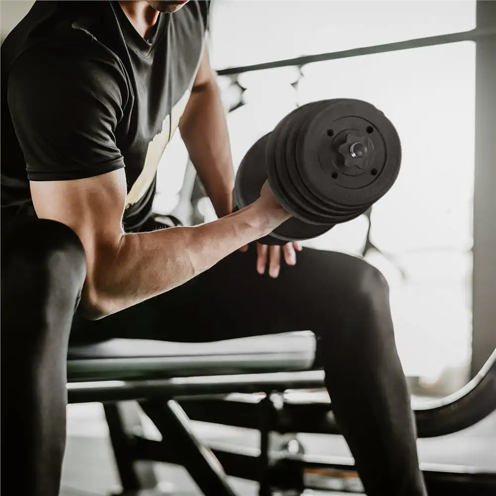 66LB Adjustable Dumbbell Set for Home Training, Black,Easy-to-use compact dumbbells are easily assembled within seconds.
66LB Adjustable Dumbbell Set for Home Training, Black,Easy-to-use compact dumbbells are easily assembled within seconds.