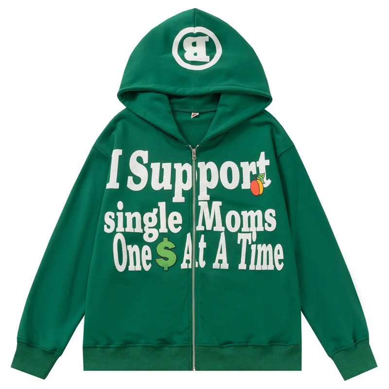 Harajuku Streetwear Hoodie Sweatshirt Letter Printed Zipper Pullover 2022 Men Fashion Cotton Oversized Hooded Hoodies Jacket
Harajuku Streetwear Hoodie Sweatshirt Letter Printed Zipper Pullover 2022 Men Fashion Cotton Oversized Hooded Hoodies Jacket