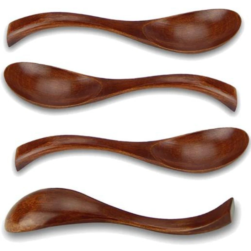 4 Pcs Soup Spoons, Wooden Spoons,Japanese Style Eco Friendly Table Spoon Kitchen Utensil For Adults And Kids
4 Pcs Soup Spoons, Wooden Spoons,Japanese Style Eco Friendly Table Spoon Kitchen Utensil For Adults And Kids