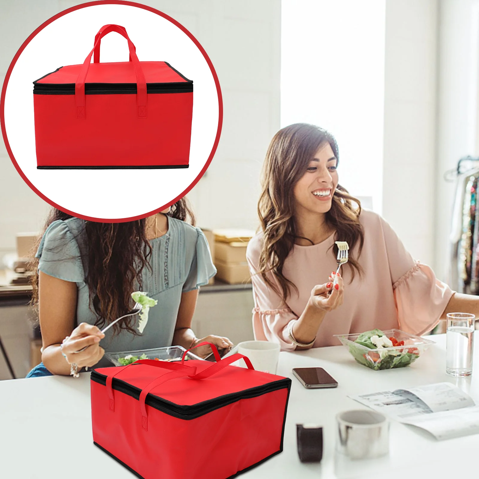 Bag Insulateddelivery Bags Lunch Grocery Thermal Tote Coolerwarmer Bento Catering Pizza Portable Shopping Hot Commercial Box
Bag Insulateddelivery Bags Lunch Grocery Thermal Tote Coolerwarmer Bento Catering Pizza Portable Shopping Hot Commercial Box