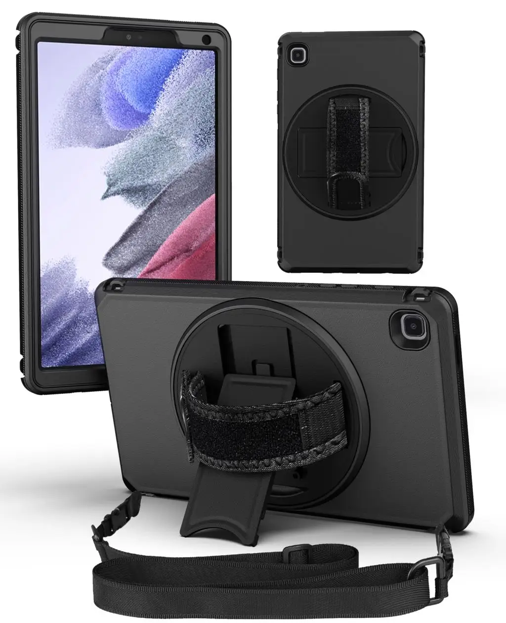 

Чехол для Samsung Galaxy Tab A8 10,5 дюйма, 2021 дюйма, телефона с ремешком на плечо и подставкой