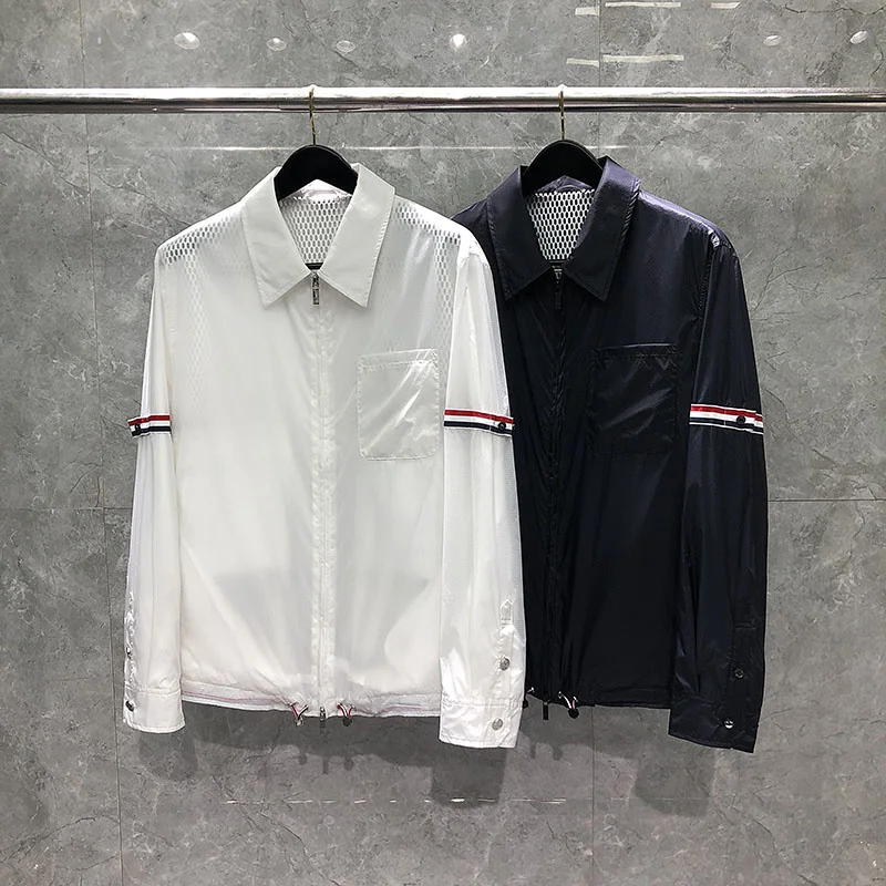 TB THOM Sun Protection Clothing Zip Up Long Sleeve Fishing Running Hiking Outdoor Performance Men's Jackets
TB THOM Sun Protection Clothing Zip Up Long Sleeve Fishing Running Hiking Outdoor Performance Men's Jackets