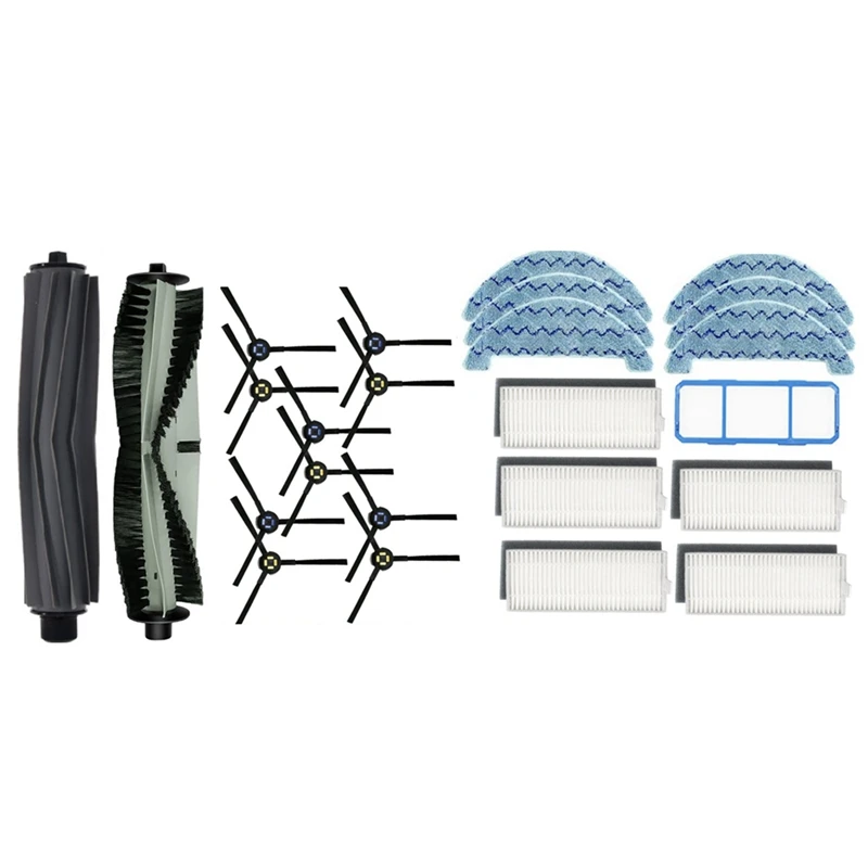 24PCS Washable Primary Filter Mop Cloth Side Brush Hepa Filter For Ilife A7 A9S X785 X750 X800 Robot Vacuum Cleaner
24PCS Washable Primary Filter Mop Cloth Side Brush Hepa Filter For Ilife A7 A9S X785 X750 X800 Robot Vacuum Cleaner