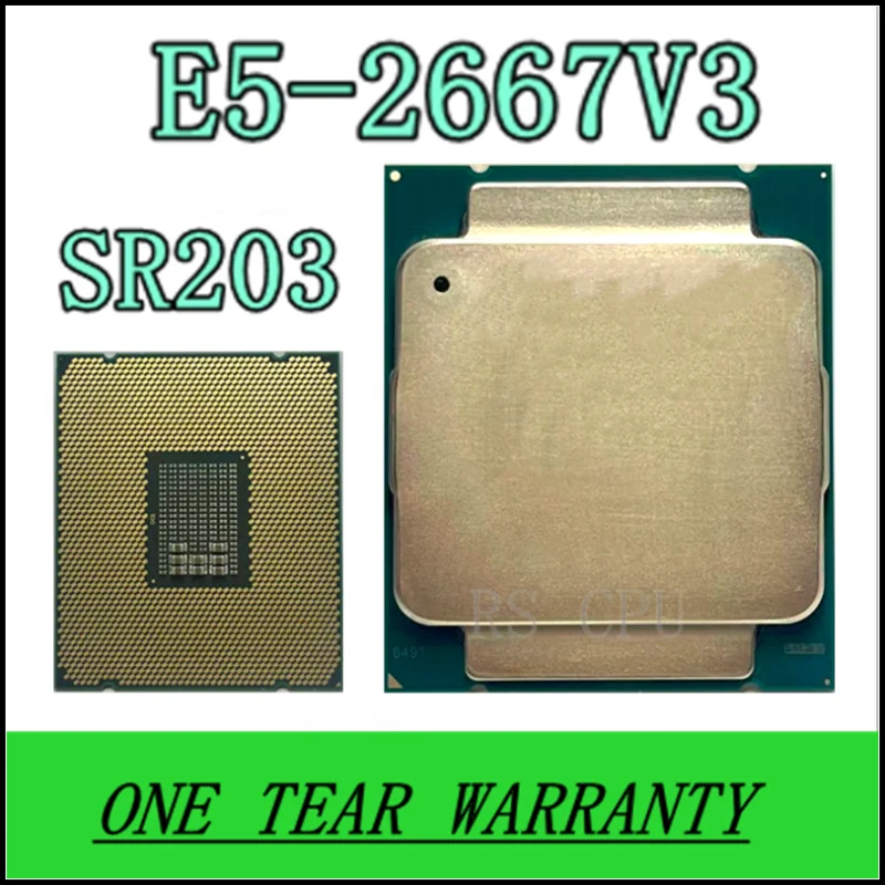 E5 2667V3 E5 2667 V3 SR203 3,2 ГГц процессор Prosesor CPU Delapan-core Enam Benang 20M 135W LGA 2011-3 E5-2667V3 E5-2667 V3
E5 2667V3 E5 2667 V3 SR203 3,2 ГГц процессор Prosesor CPU Delapan-core Enam Benang 20M 135W LGA 2011-3 E5-2667V3 E5-2667 V3