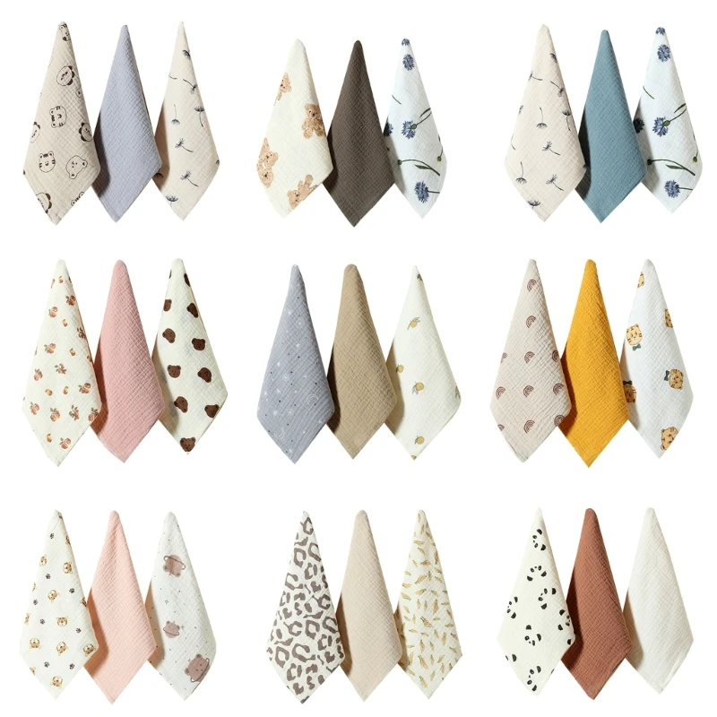 Baby Face Towel Soft Burp Cloth Breathable Toddler Wash Cloth Square Towel Drooling Bib Facecloth with Hanging-Hook 3PCS
Baby Face Towel Soft Burp Cloth Breathable Toddler Wash Cloth Square Towel Drooling Bib Facecloth with Hanging-Hook 3PCS