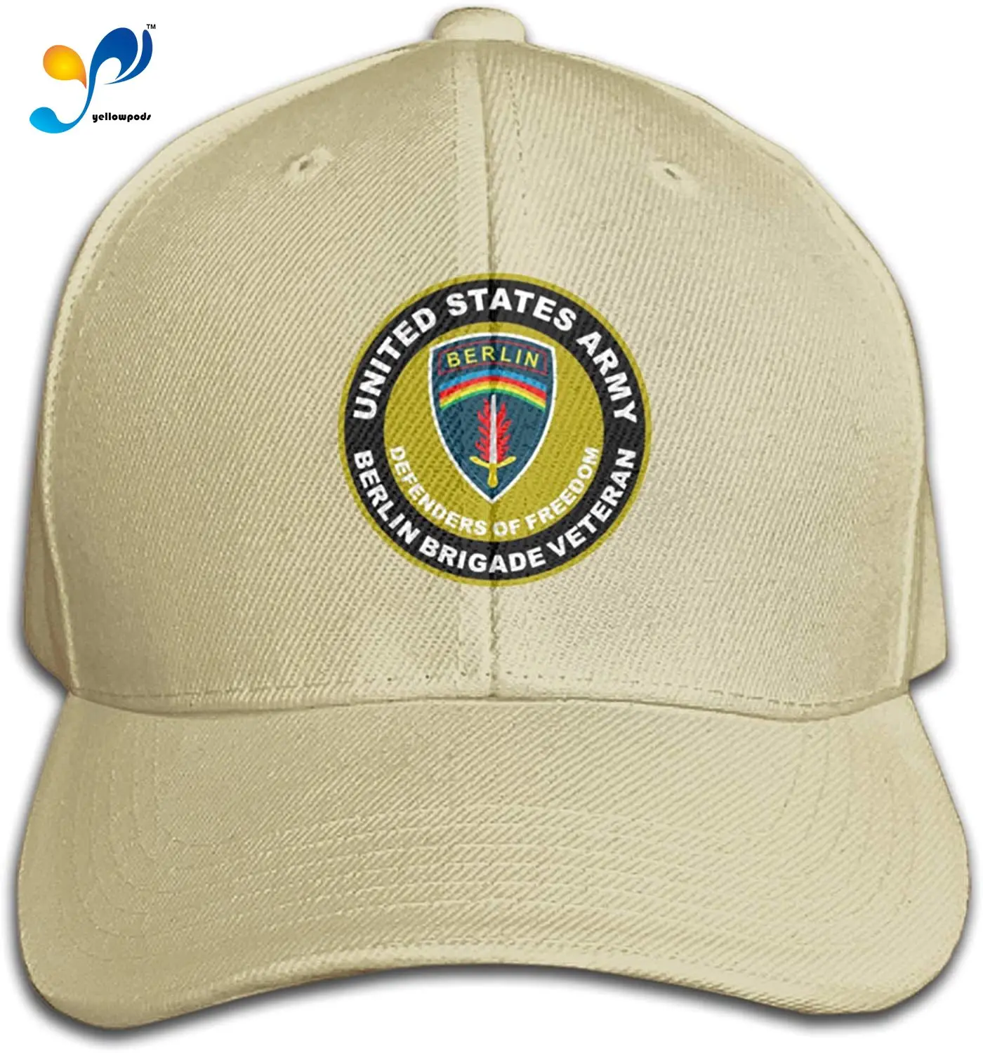 United States Army Berlin. Classic Baseball Cap Dad Hat Adjustable Size Sandwich Cap 
United States Army Berlin. Classic Baseball Cap Dad Hat Adjustable Size Sandwich Cap