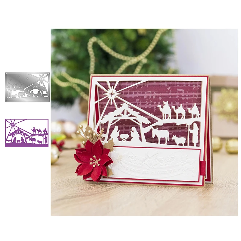 Christmas Series Desert Camel Metal Cutting Dies Cut Die Mold 2022 New Scrapbook Paper Craft Knife Mould Blade Punch Stencil
Christmas Series Desert Camel Metal Cutting Dies Cut Die Mold 2022 New Scrapbook Paper Craft Knife Mould Blade Punch Stencil