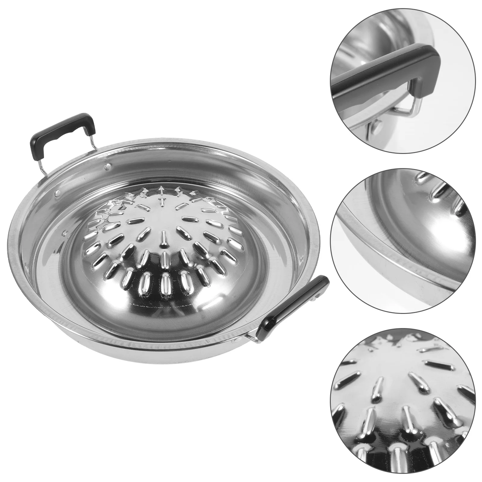 Metal Grilling Tray Multipurpose Barbecue Pan Outdoor Food Grill Pan Grilling Accessory
Metal Grilling Tray Multipurpose Barbecue Pan Outdoor Food Grill Pan Grilling Accessory