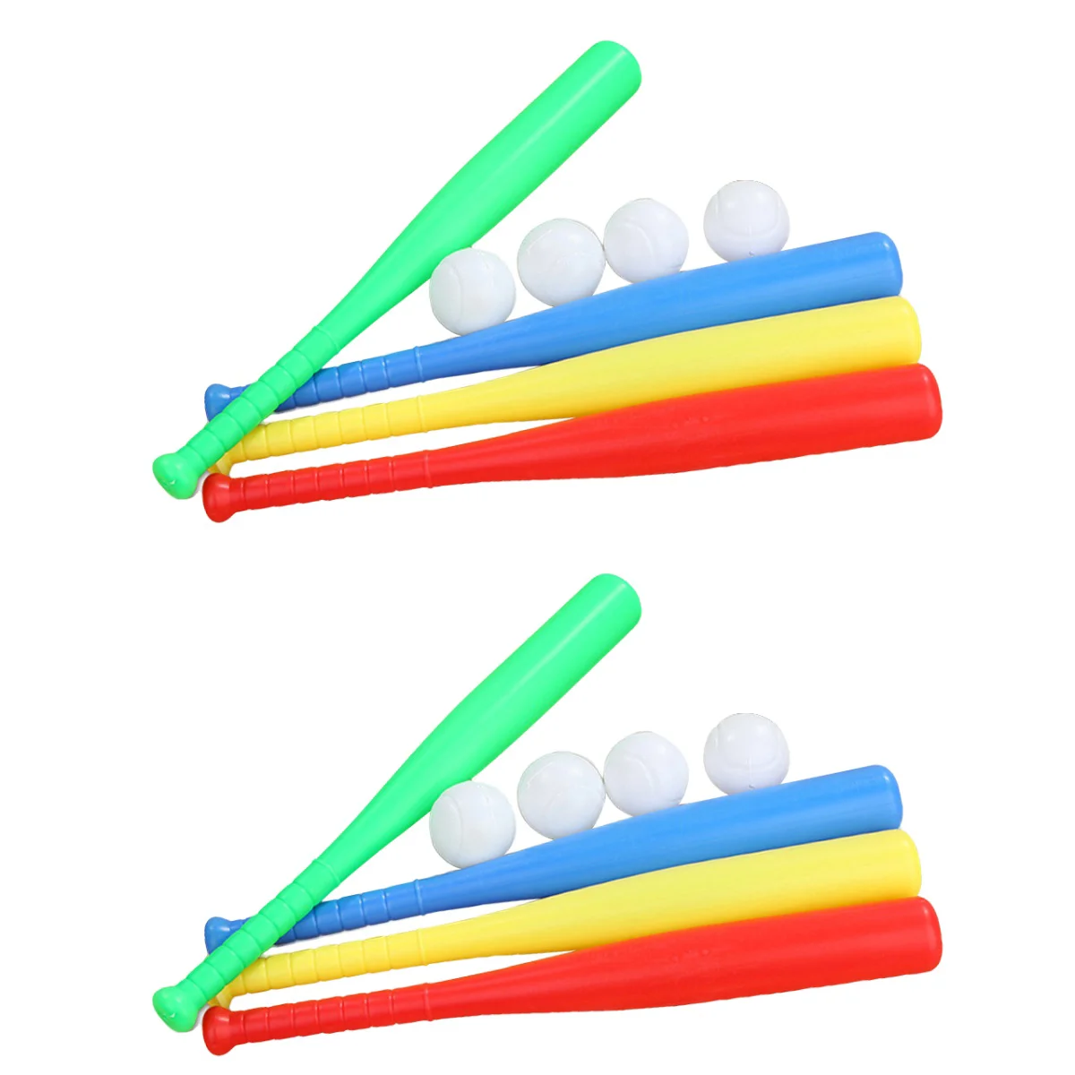8 Sets Baseball Bat with Baseball for Kids Children Outdoor Sports Red Yellow Blue Green Each Set
8 Sets Baseball Bat with Baseball for Kids Children Outdoor Sports Red Yellow Blue Green Each Set