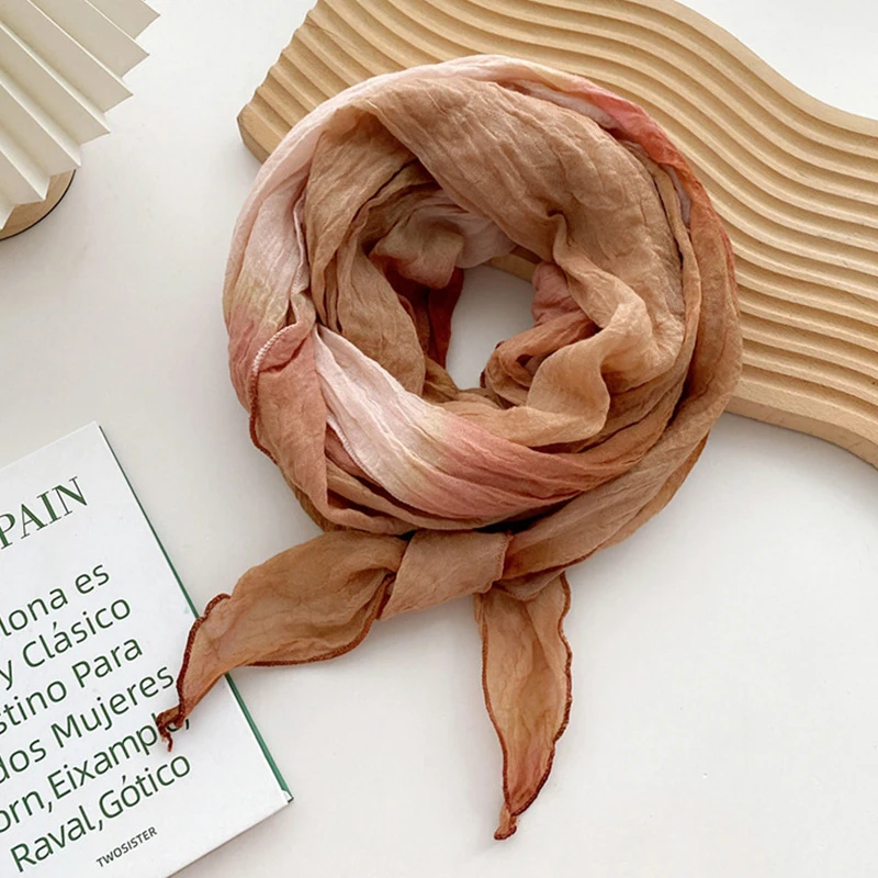 1pcs Women Scarf Thin Wrinkled Cotton Linen Shawl Gradient Long Scarves Tie-dyed Shawl Dual-use Scarf Spring Summer Scarf
1pcs Women Scarf Thin Wrinkled Cotton Linen Shawl Gradient Long Scarves Tie-dyed Shawl Dual-use Scarf Spring Summer Scarf