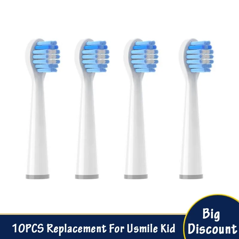 4pcs Replacement For Usmile Kid Sonicare Electric Toothbrush Heads Vacuum Clean Soft DuPont Nozzle Heads Smart Brush Bristle
4pcs Replacement For Usmile Kid Sonicare Electric Toothbrush Heads Vacuum Clean Soft DuPont Nozzle Heads Smart Brush Bristle