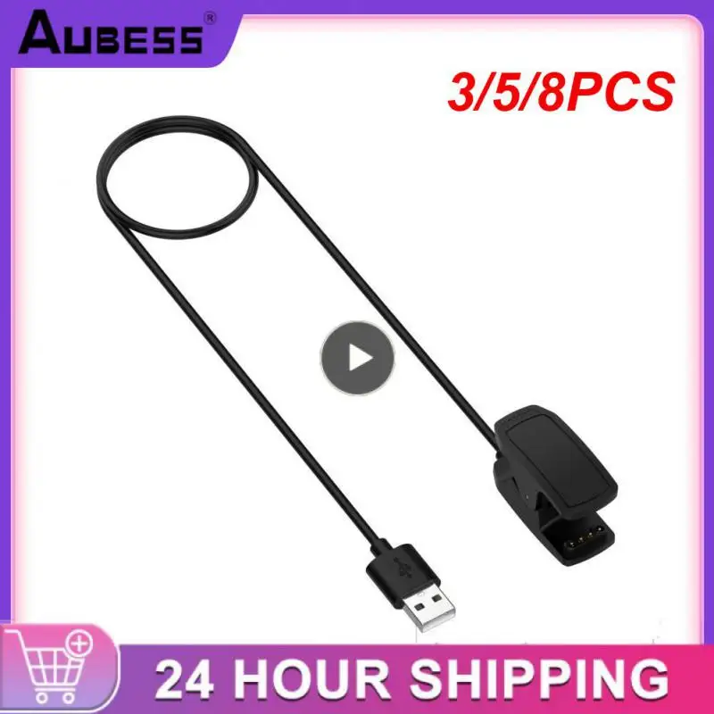 3/5/8PCS Black Smart Watch Usb Charging Base Usb Charging Data Cable Clip Charger Cord Fast Charging Charging Base Clip 5v
3/5/8PCS Black Smart Watch Usb Charging Base Usb Charging Data Cable Clip Charger Cord Fast Charging Charging Base Clip 5v