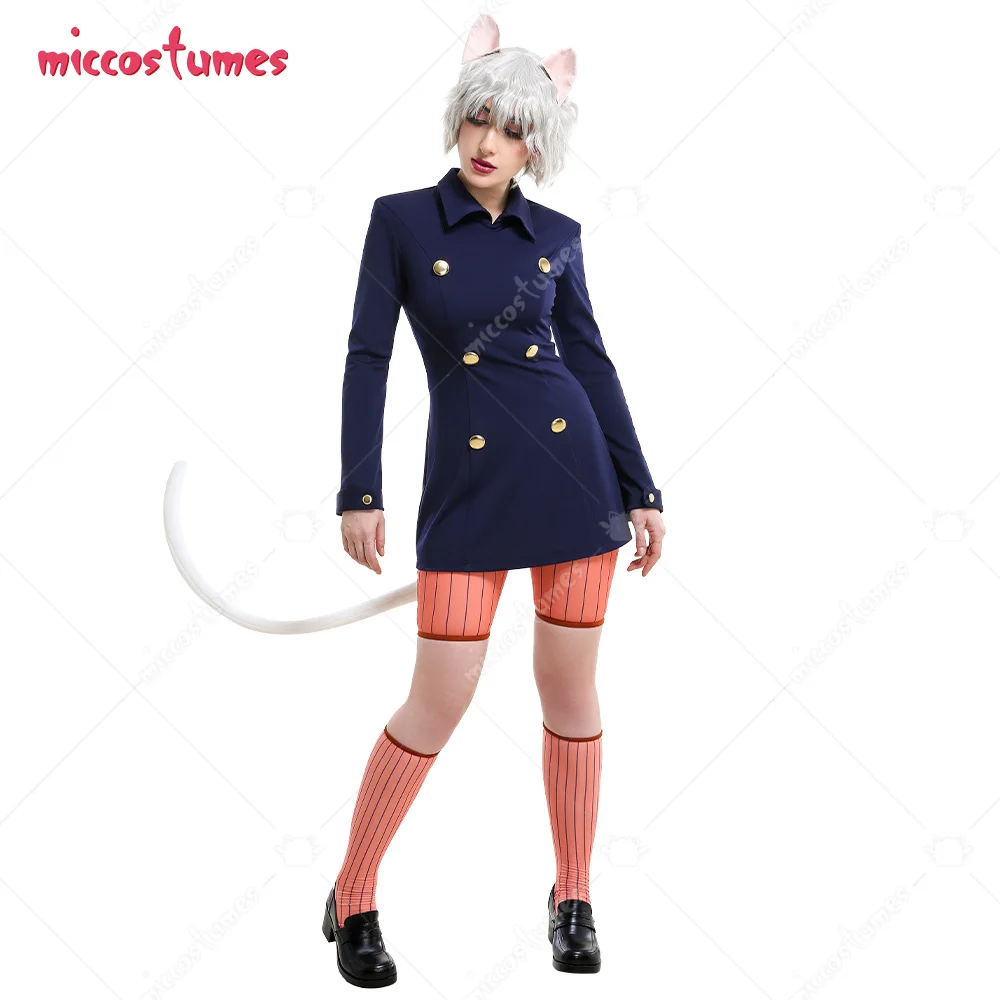 Neferpitou Pitou темно-синяя школьная униформа в стиле колледжа пальто верхняя одежда