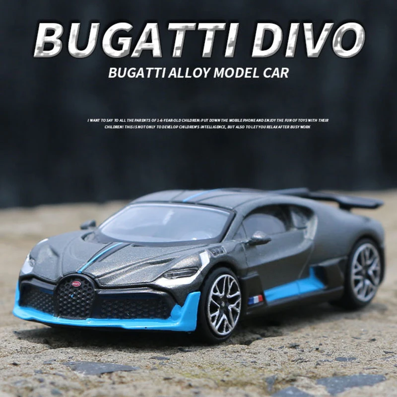 

JKM 1/64 Bugatti DIVO Supercar Alloy Car Model Enthusiasts Collection Toys Diecast Vehicle Replica For Boys Birthday Gifts