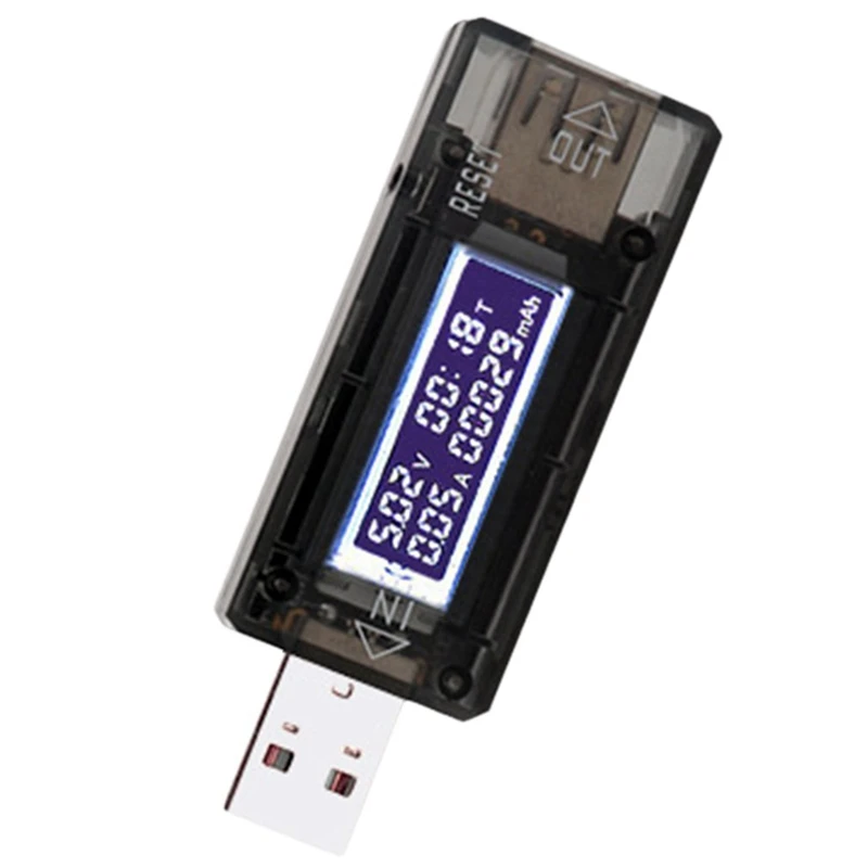 USB Tester DC Power Meter 3V-9V Digital Voltmeter Voltimetro Volt Meter Wattmeter Voltage Tester Detector
USB Tester DC Power Meter 3V-9V Digital Voltmeter Voltimetro Volt Meter Wattmeter Voltage Tester Detector