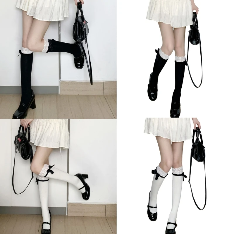 Womens Knee High Socks Girls Lace Fishnet Patterned Stockings Loose Socks Campus Style Lace Long Socks
Womens Knee High Socks Girls Lace Fishnet Patterned Stockings Loose Socks Campus Style Lace Long Socks