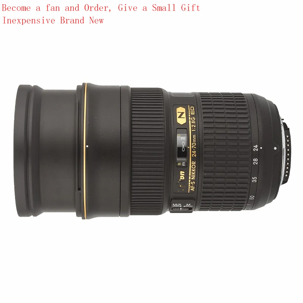 

Зум-объектив Nikon AF-S FX NIKKOR 24-70 мм f/2,8G ED с автофокусом для DSLR-камер Nikon