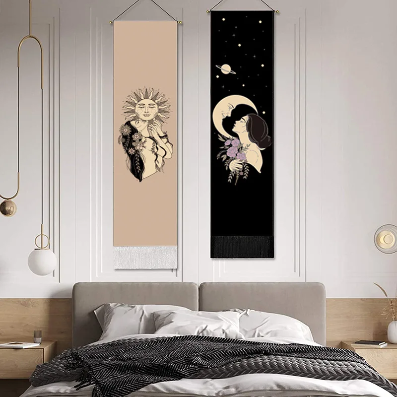 Bohemian Tapestry Creative Living Room Bedroom Home Decor with Tassel Tapestry Entrance Wall Painting
Bohemian Tapestry Creative Living Room Bedroom Home Decor with Tassel Tapestry Entrance Wall Painting
