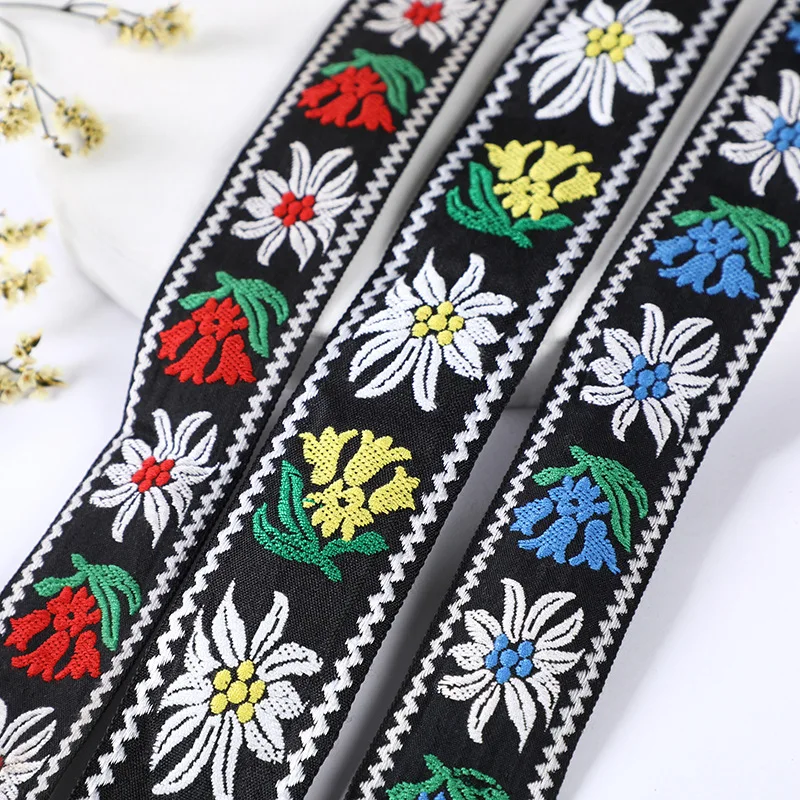 3YARD 4CM Flower Embroidery Jacquard Lace Ribbon Diy Craft Gift Packaging Hair Accessories Sewing Decor Materials
3YARD 4CM Flower Embroidery Jacquard Lace Ribbon Diy Craft Gift Packaging Hair Accessories Sewing Decor Materials