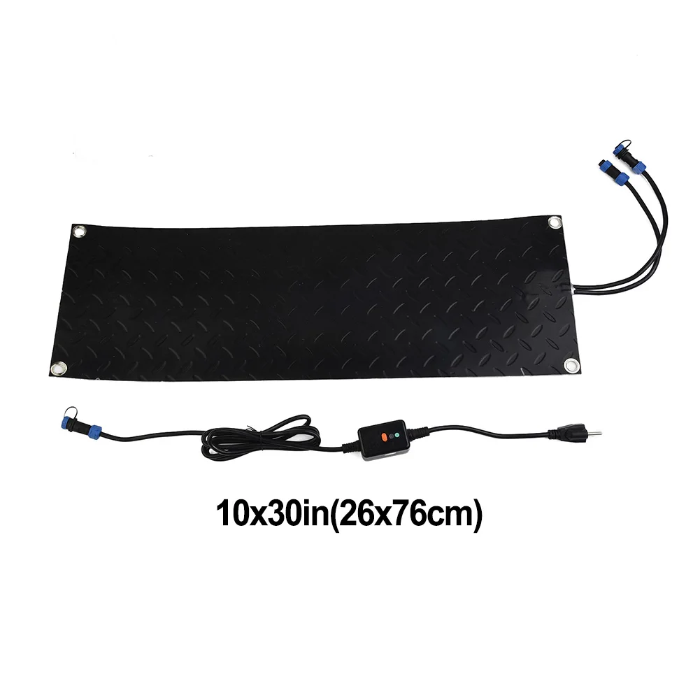 3Pcs Snow Melting Mat Heated Walkway Mat Snowmelt Rubber Blanket 26x76cm Connectable With Power Cord Anti Slip Door Heating Pad
3Pcs Snow Melting Mat Heated Walkway Mat Snowmelt Rubber Blanket 26x76cm Connectable With Power Cord Anti Slip Door Heating Pad