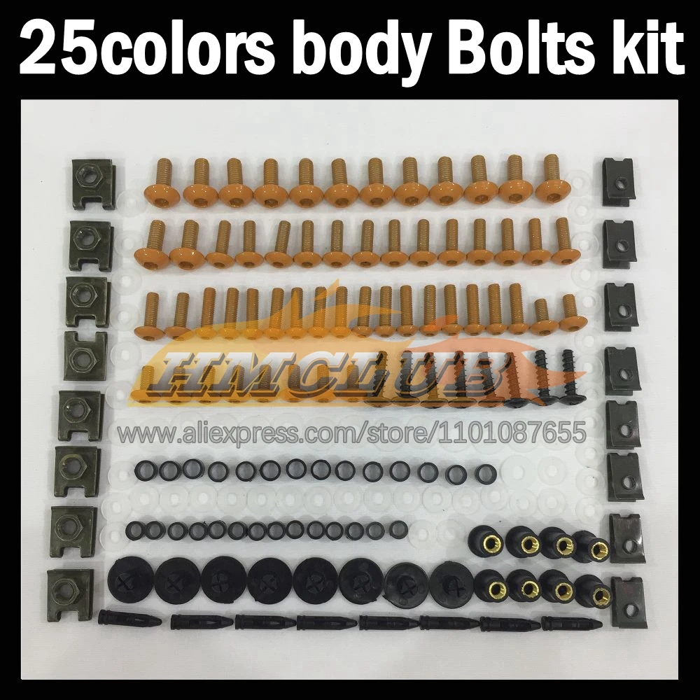 268ps Full Screws Kit Body bolt For HONDA CBR919RR CBR900RR CBR 919 RR 919RR CBR919 RR 98 99 1998 1999 Fairing bolts screw NutS
268ps Full Screws Kit Body bolt For HONDA CBR919RR CBR900RR CBR 919 RR 919RR CBR919 RR 98 99 1998 1999 Fairing bolts screw NutS