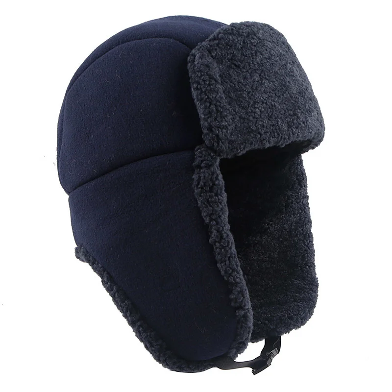Usanka Russian at Men Women Unisex Warm Winter Bomber ats Earflaps Polar Fleece Wool Fur Earflap Trapper Snow Soviet Cap
Usanka Russian at Men Women Unisex Warm Winter Bomber ats Earflaps Polar Fleece Wool Fur Earflap Trapper Snow Soviet Cap