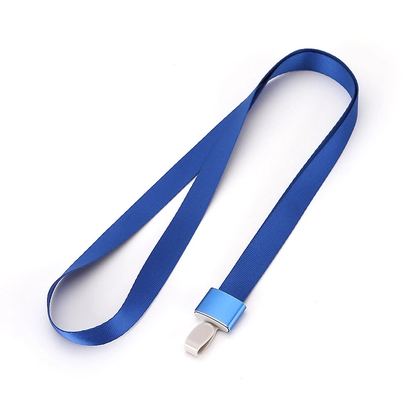 Blue Aluminum Alloy Luxury Quality Lanyard Hang Neck Rope for school Staff Pass Hook Badge ID Card Holder Accessory Strap Custom
Blue Aluminum Alloy Luxury Quality Lanyard Hang Neck Rope for school Staff Pass Hook Badge ID Card Holder Accessory Strap Custom