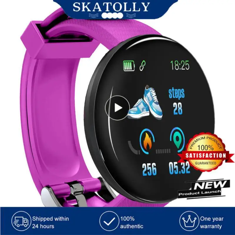 Smartwatch Waterproof Blood Pressure Heart Rate Monitor Smart Watch Smart Bracelet Fashion Electron Clock Round 1.44 Inch
Smartwatch Waterproof Blood Pressure Heart Rate Monitor Smart Watch Smart Bracelet Fashion Electron Clock Round 1.44 Inch